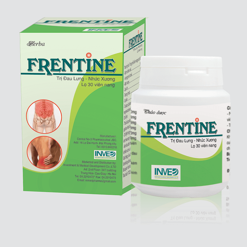 Frentine - Hỗ trợ điều trị phong tê thấp, viêm khớp