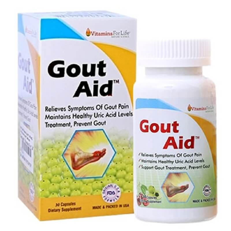 Gout Aid - Hỗ trợ phòng và điều trị gout