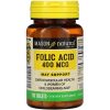 Mason Natural Folic Acid 400mcg - Hỗ trợ sức khỏe cho phụ nữ mang thai