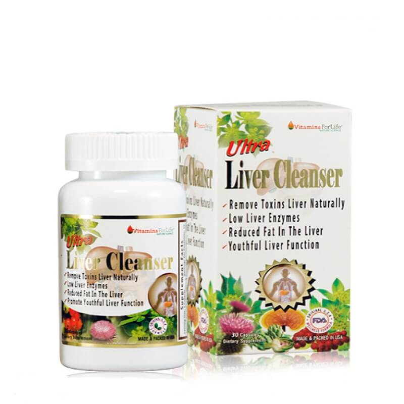 Ultra Liver Cleanser - Giải độc gan, Tăng cường chức năng gan