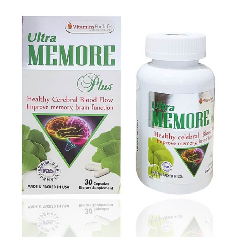 Ultra Memore Plus - Bổ não, cải thiện trí nhớ