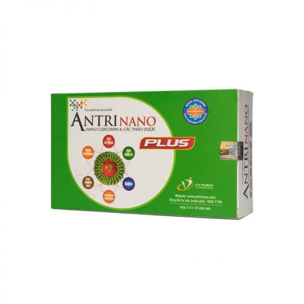 AntriNano Plus - Viên uống hỗ trợ điều trị bệnh trĩ