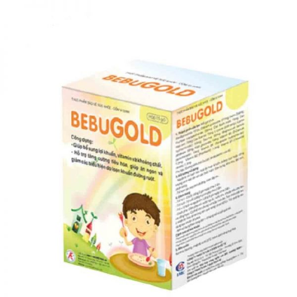 Cốm vi sinh BebuGold - Tăng cường tiêu hóa, trẻ ăn ngon