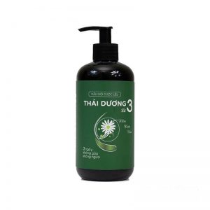 Dầu gội dược liệu Thái Dương 3 hương lá chai 480ml