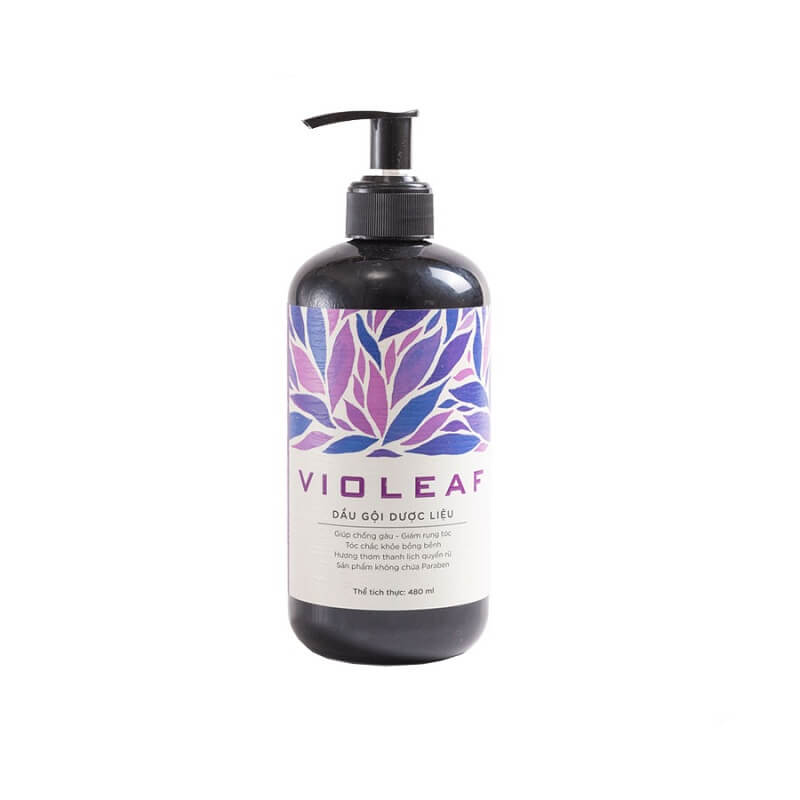 Dầu gội dược liệu Violeaf - Làm sạch, giảm dụng tóc