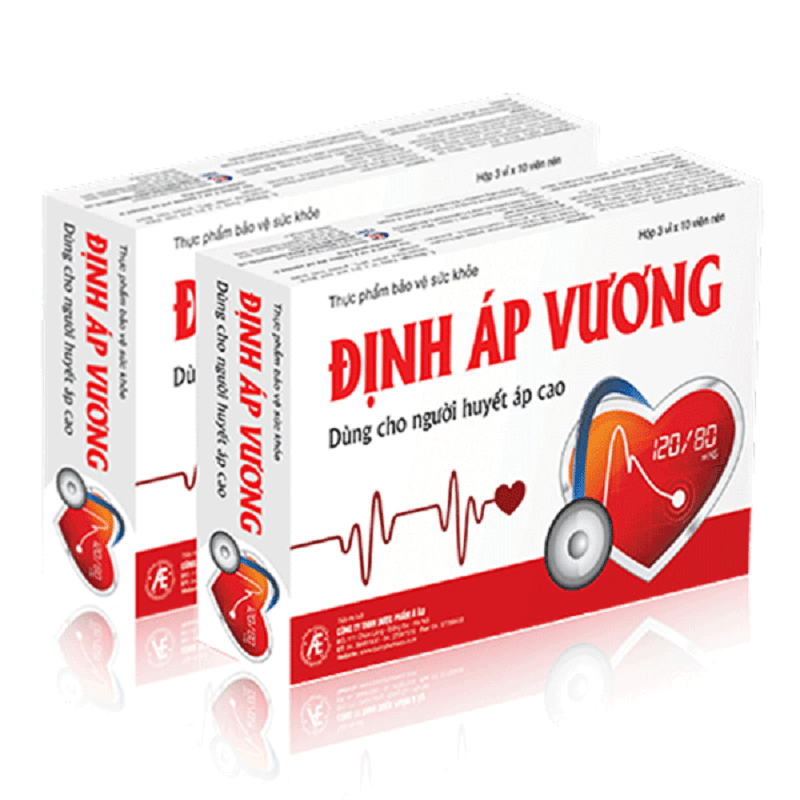 Định Áp Vương - Hỗ trợ hạ huyết áp, làm giảm lipid máu