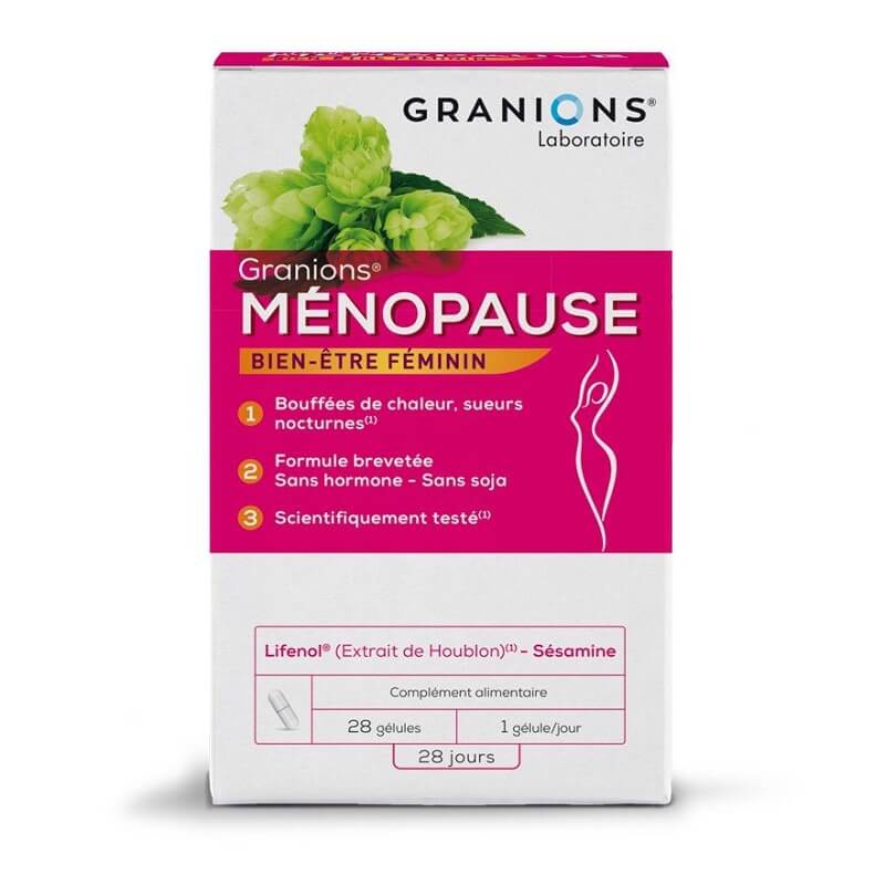 Granions Ménopause - Hỗ trợ tiền mãn kinh, mãn kinh ở nữ giới