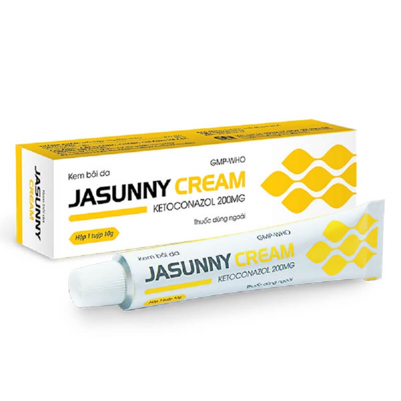 Kem bôi da Jasunny Cream điều trị nấm ngoài da