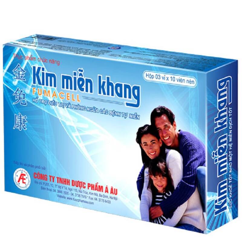 Kim Miễn Khang - Hỗ trợ điều trị Lupus ban đỏ, vẩy nến