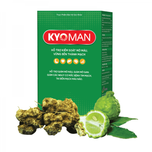 Kyoman - Thảo dược giúp giảm mỡ máu, hạ mỡ ganc