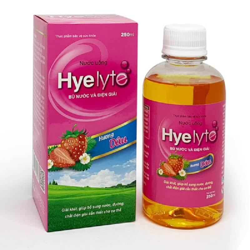 Nước uống Hyelyte - Giải khát, bổ sung nước và điện giải