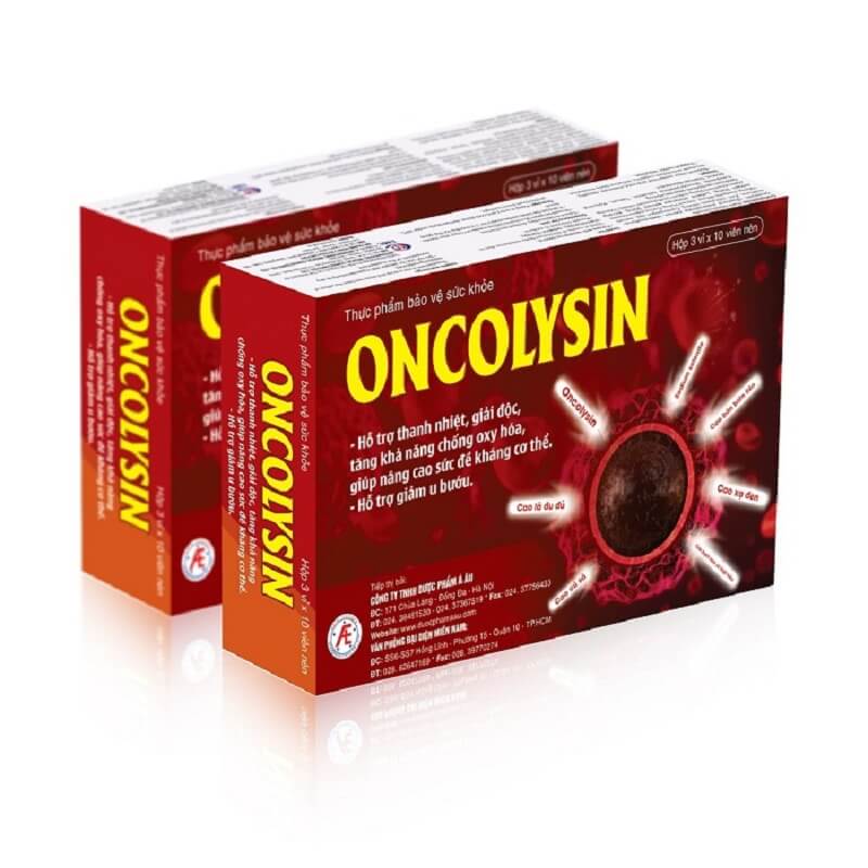 Oncolysin - Hỗ trợ giảm nguy cơ u bướu, thanh nhiệt