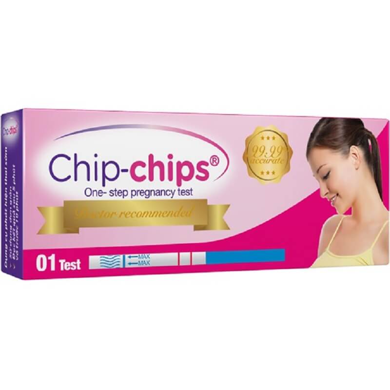 Que thử thai Chip-chips hộp 12 chiếc