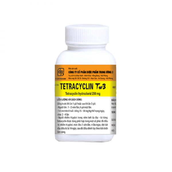 Tetracyclin TW3 Kháng sinh điều trị nhiễm khuẩn