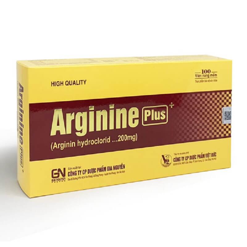 Thực phẩm bảo vệ sức khỏe Arginine Plus - Giải độc gan