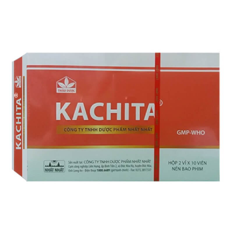 Thuốc Kachita thanh nhiệt, giải độc, chống viêm