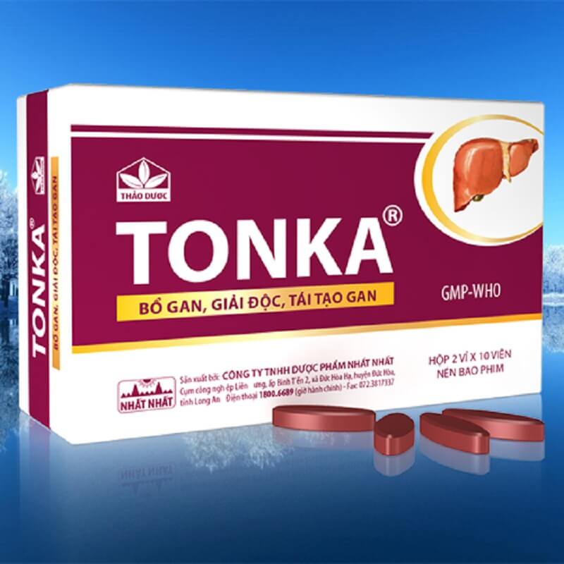 Thuốc Tonka - Bổ gan, tái tạo, giải độc gan