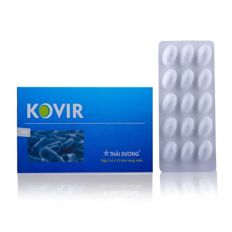 TPBVSK Kovir - Bổ sung kháng thể, tăng cường sức đề kháng