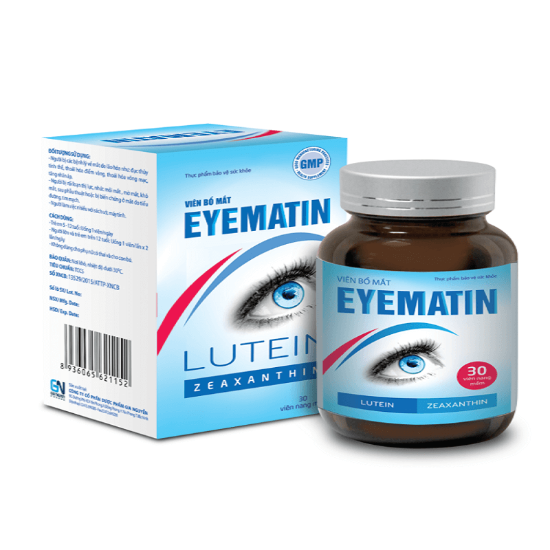 Viên bổ mắt Eyematin - Tăng cường thị lực cho mắt, bổ mắt