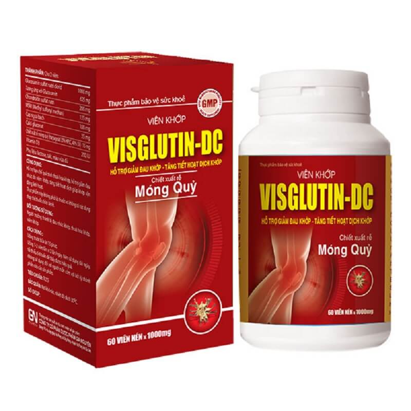 Viên khớp Visglutin-DC - Hỗ trợ giảm đau, giảm khô khớp