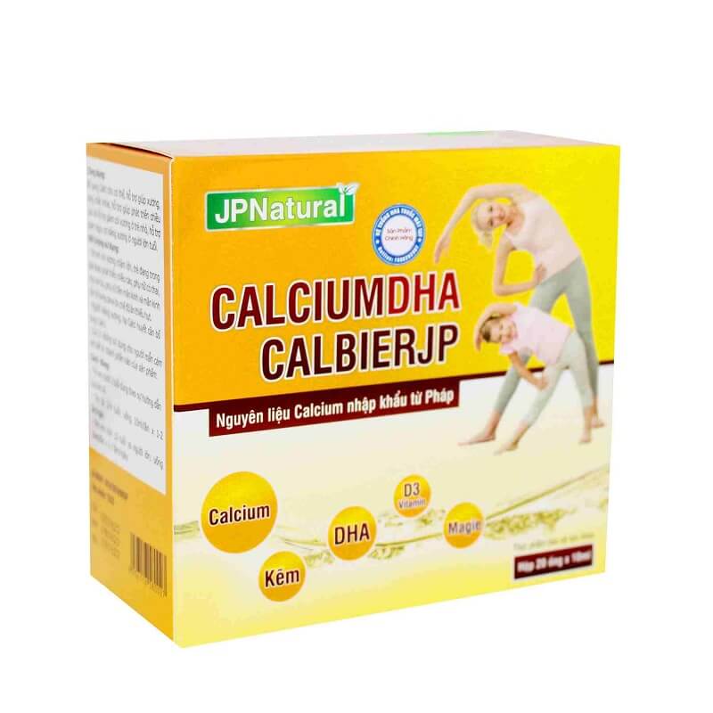 Calcium DHA Calbier JP - Bổ sung Canxi cho cơ thể