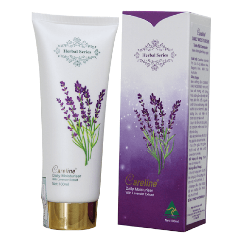 Careline Daily Moisturiser 100ml-Lavender dưỡng ẩm cho da