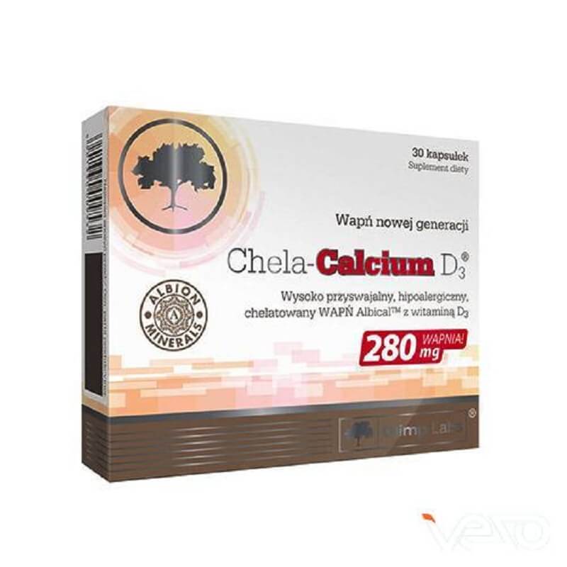 Chela - Calcium D3 - Giảm loãng xương ở người lớn tuổi