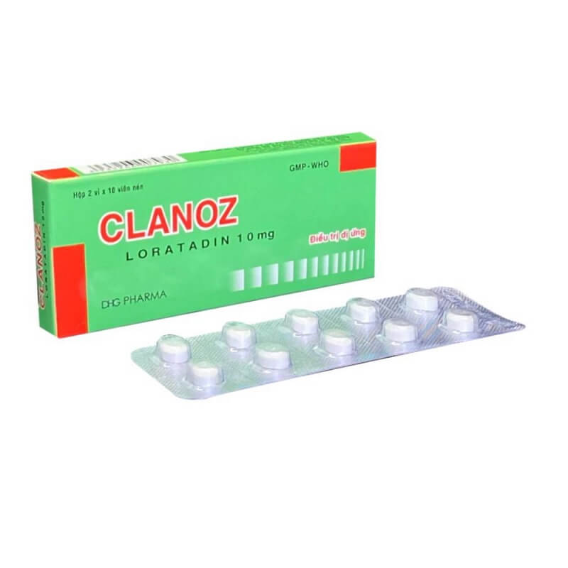 Clanoz - Điều trị các triệu chứng viêm mũi dị ứng