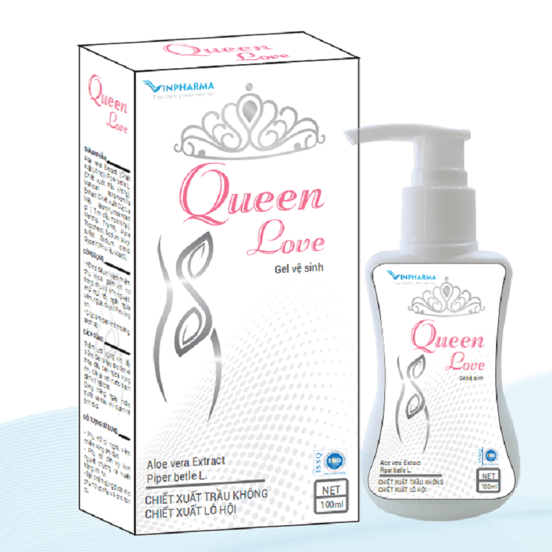 Gel vệ sinh Queen Love hỗ trợ trị viêm nhiễm phụ khoa
