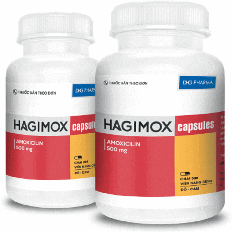 Hagimox Capsules chai - Điều trị các bệnh về nhiễm khuẩn