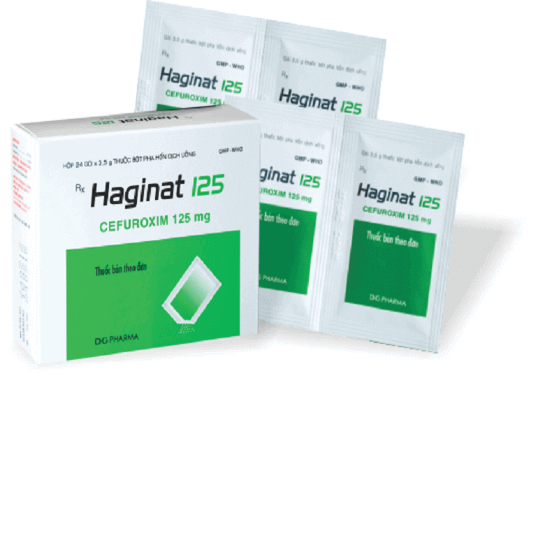 Haginat 125 - Điều trị nhiễm khuẩn do vi khuẩn nhạy cảm