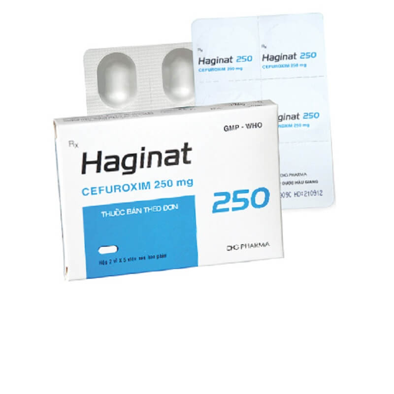 Haginat 250mg - Điều trị nhiễm khuẩn do vi khuẩn nhạy cảm