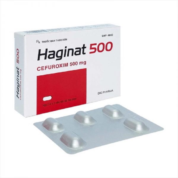 Haginat 500 - Điều trị nhiễm khuẩn do vi khuẩn nhạy cảm