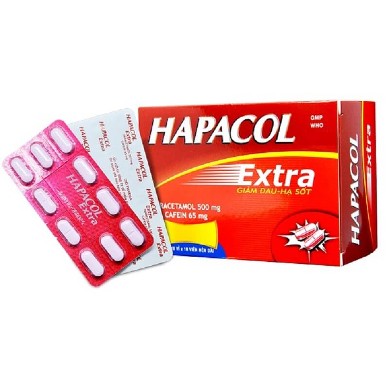 Hapacol Extra - Làm giảm các triệu chứng đau hiệu quả