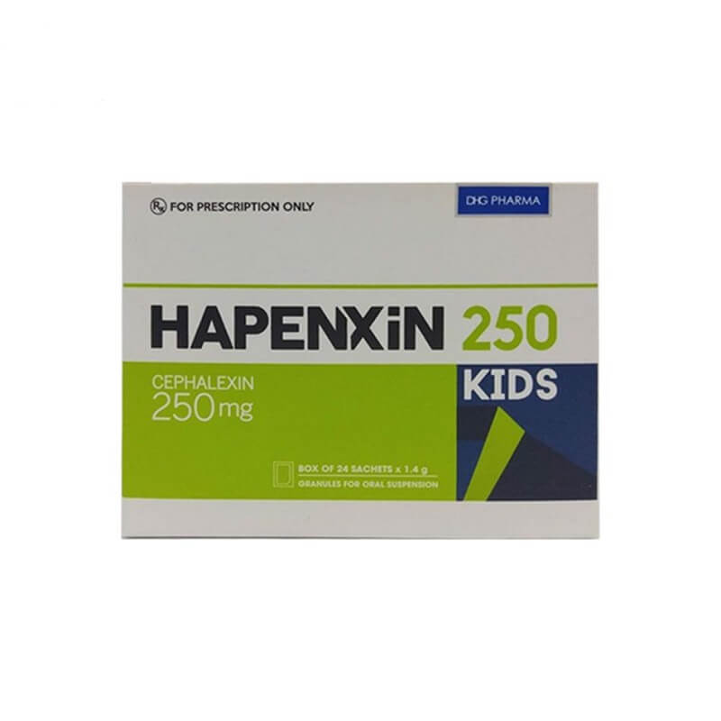 Hapenxin 250 Kids - Chỉ định nhiễm khuẩn gây ra bởi vi khuẩn