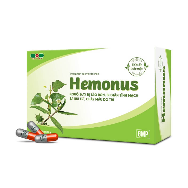 Hemonus - Tăng sức bền thành mạch, giúp nhuận tràng