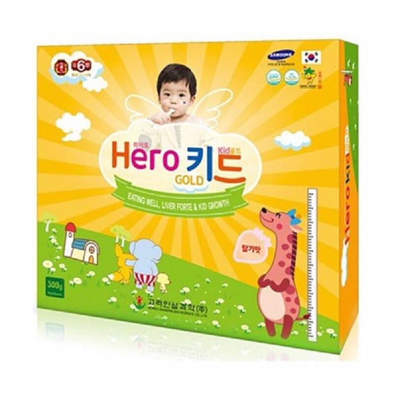 Hero Kid Gold - Hỗ trợ tăng chiều cao cho trẻ
