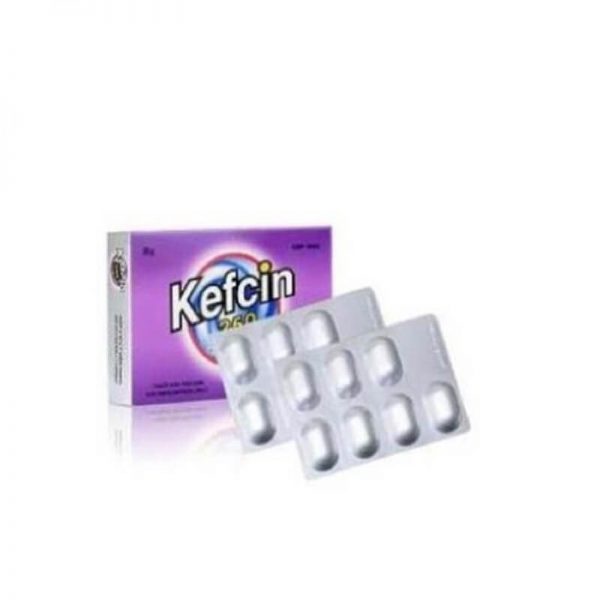 Kefcin 250 - Điều trị bệnh nhiễm khuẩn đường hô hấp