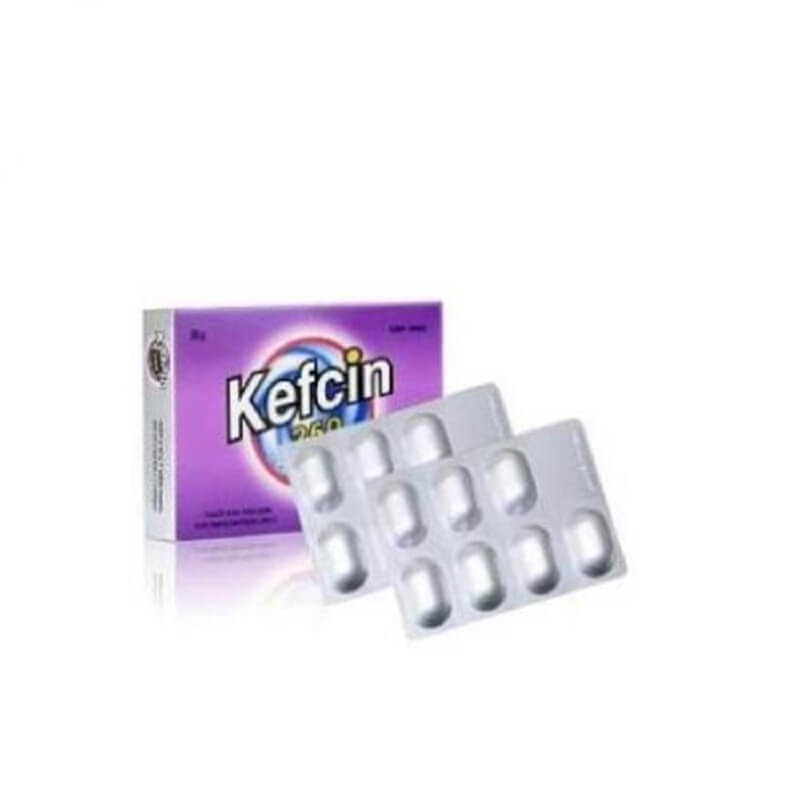 Kefcin 250 - Điều trị bệnh nhiễm khuẩn đường hô hấp