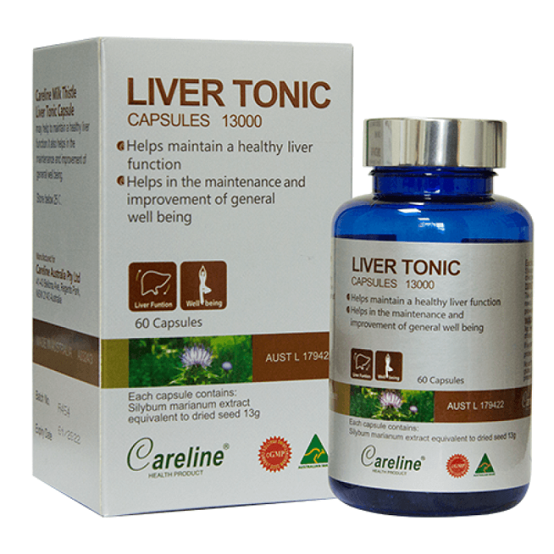 Liver tonic 60 viên - Giúp bổ gan, thanh nhiệt, giải độc gan