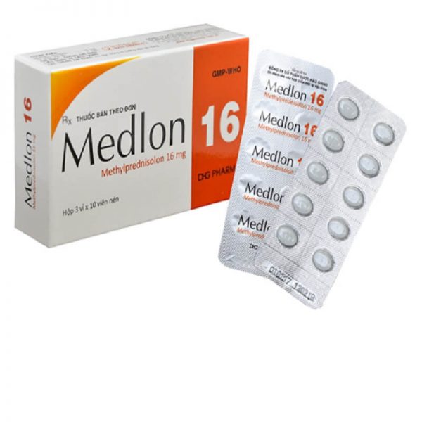 Medlon 16 - Chống viêm, kháng viêm hiệu quả