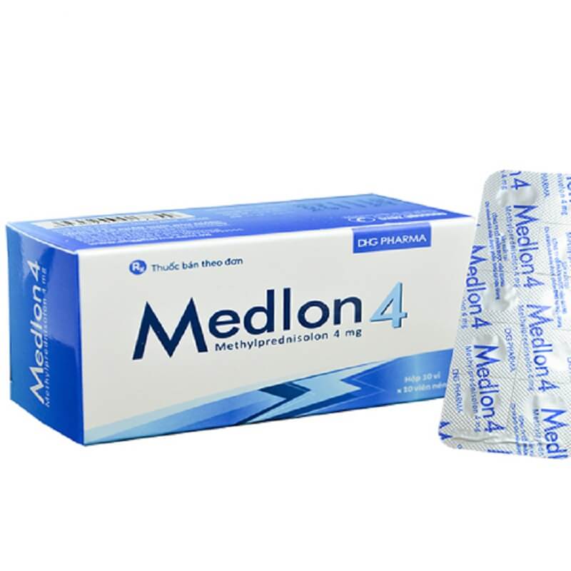 Medlon 4 - Chống viêm, kháng viêm hiệu quả