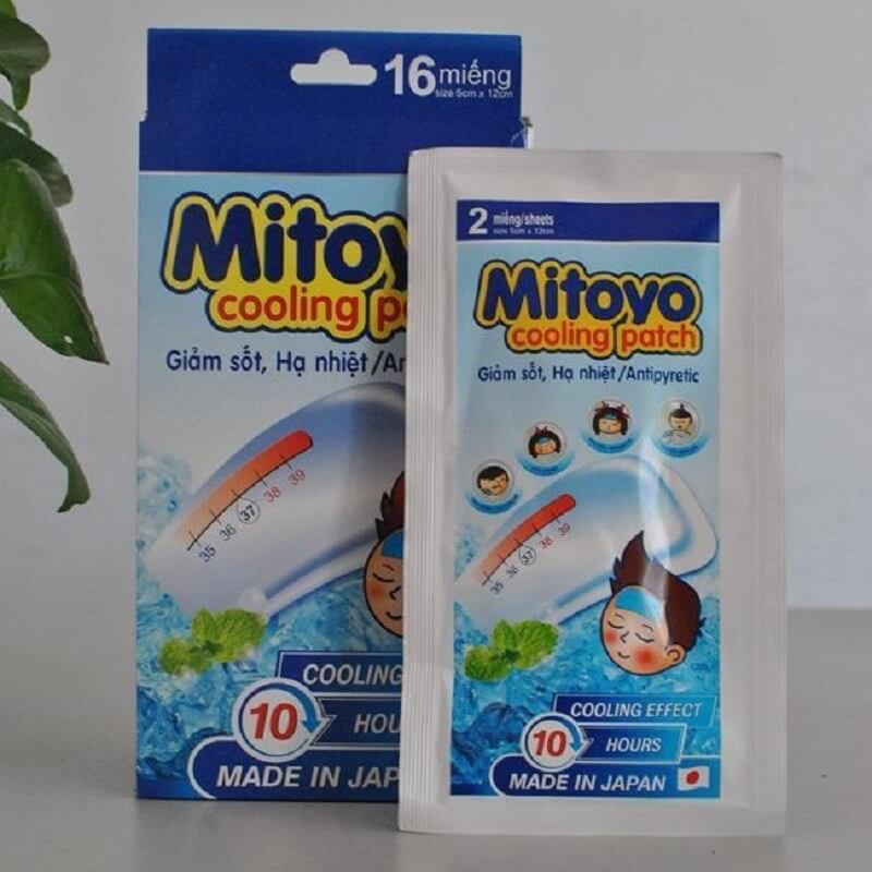 Miếng dán lạnh Mitoyo - Sản xuất tại Nhật Bản
