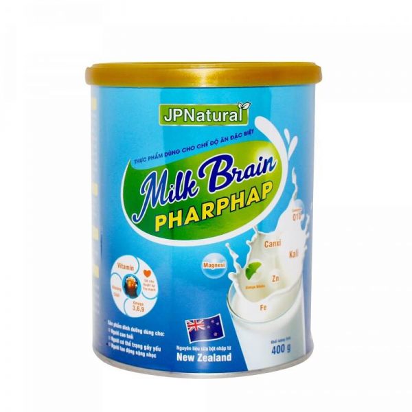 Milk Brain PHARPHA - Giảm stress, tăng cường trí não