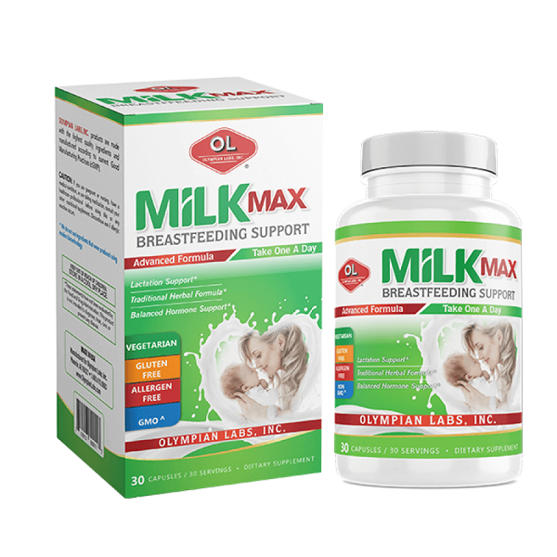 Milk Max Breastfeeding Support - Viên uống lợi sữa