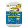 Nature's Way Odourless Fish Oil 1000mg - Dầu cá thiên nhiên
