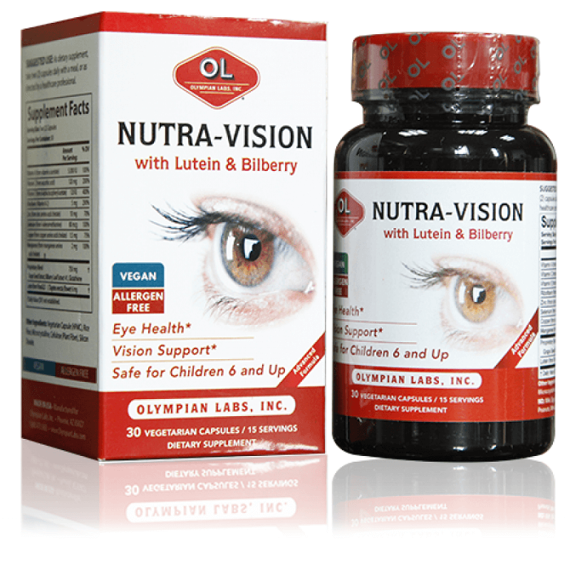 Nutra-Vision cho đôi mắt khỏe mạnh, cải thiện thị lực