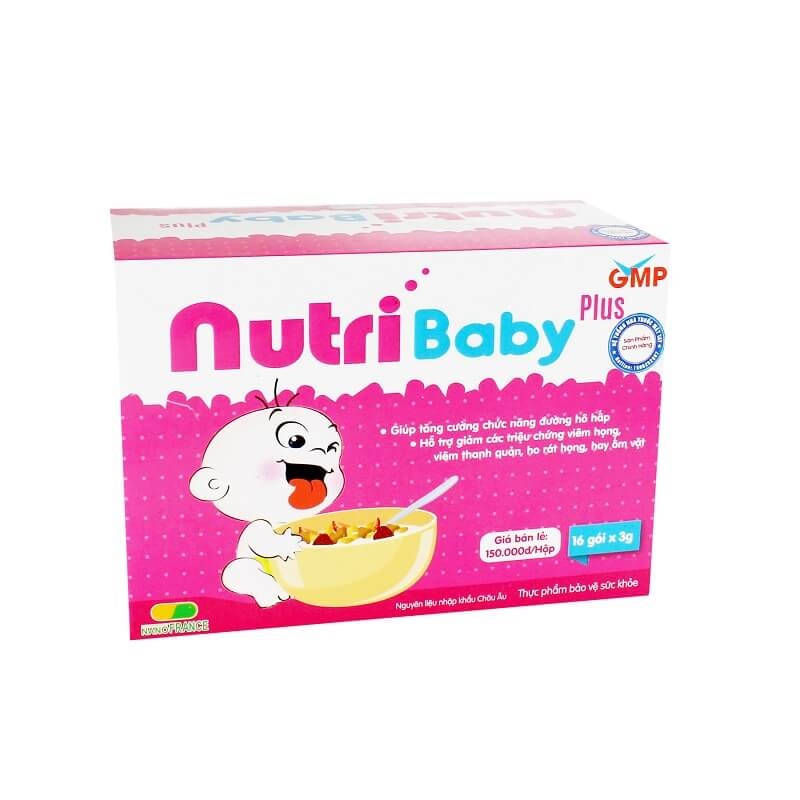 NutriBaby Plus - Dùng cho trẻ biếng ăn, chậm lớn, còi xương