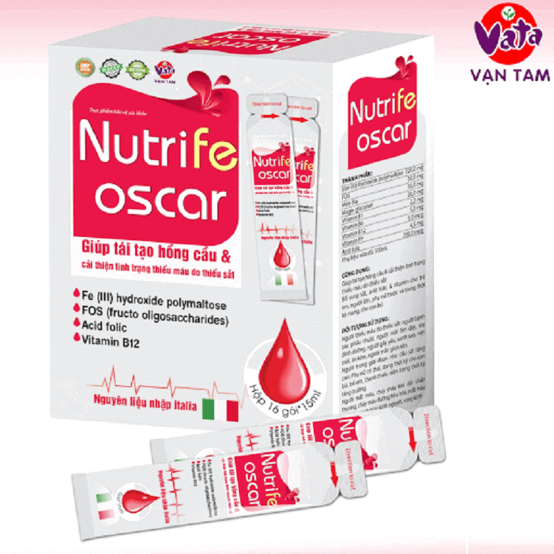 Nutrife Oscar - Giúp bổ sung sắt, acid folic cho cơ thể