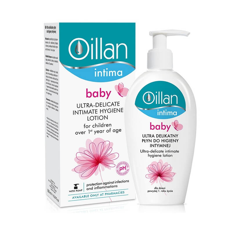 Oillan Intima Baby - Dung dịch vệ sinh cho trẻ